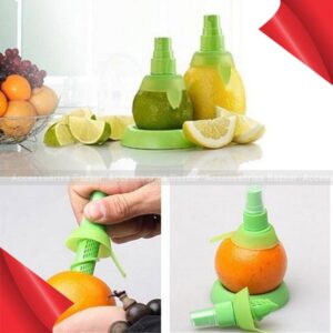 Lemon Juice Sprayer Citrus Spray Hand Fruit Juicer Mini Squeezer