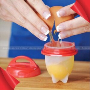 6pcs Egg Cooker Hard Boiled Eggs Without The Shell Cooking