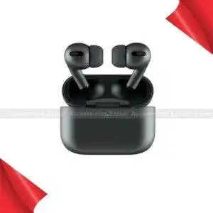 AirPods Pro Black 5.0 Pro Active Noise Cancellation Earbuds
