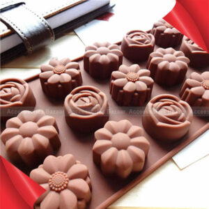 Silicone Flower Rose Chocolate Mold Cake Soap Candy DIY Fondant Mold