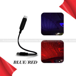 Car Projection Lamp Atmosphere Lamp USB Car Roof Star Light