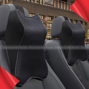 Car Neck Pillow Head Rest Soft Breathable Seat Headrest Pad Neck Rest