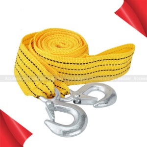 Tons Car Tow Cable Nylon Strap Rope Towing Pull Rope