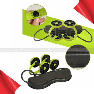 Power Roll AB Trainer Waist Slim Exercise Core Double Wheel Fitness