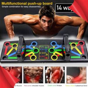 14 Ways In 1 Push Up Board Body Building Multifunctional Workout