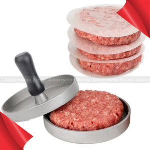 Non stick Hamburger Patties Maker Beef Grill Mold Making Aluminum
