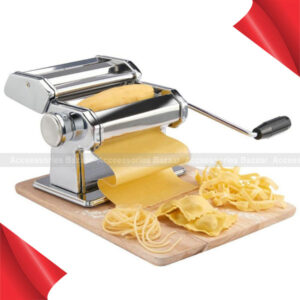 Noodle Pasta Maker Stainless Steel Machine Lasagne Spaghetti Tagliatelle