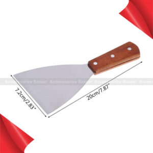 Cake Shovel Scraper Pizza Pastry Spatula Stainless Steel Blade With Wood Handle