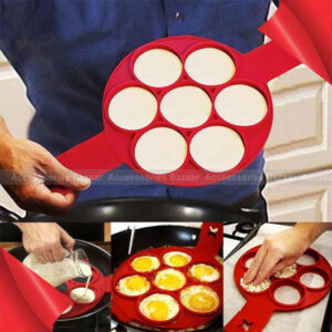 Silicone Cat Face Fried Egg Molds Pancake Cooking Tools Breakfast Template