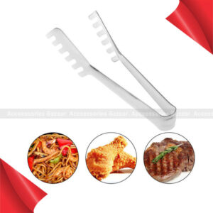 Stainless Steel Spaghetti Noodles Tongs Thicker Multi tooth Cake Clip Salad