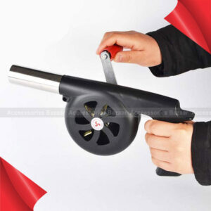 Manual BBQ Blower Fan, Mini Hand Grill Fire Starter or Barbecue