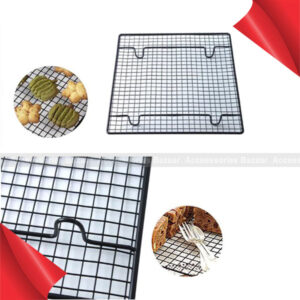 Stainless Steel Wire Grid Cooling Cake Tray Food Rack Oven Rack Kitchen