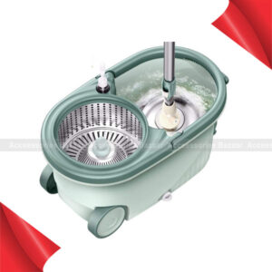 360 Spin Mop & Bucket Floor Cleaning System Included Handle