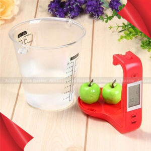 1000g Electronic Digital Kitchen Weight Scale Measurement Cup with LCD Display
