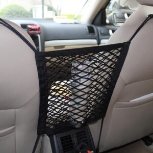 Strong Elastic Car Mesh Net Bag Between Car Organizer Seat Back Storage Bag Luggage Holder Pocket