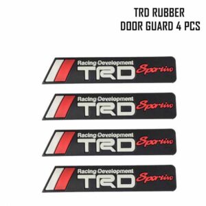 TRD rubber door guard 4pcs Car door Accessories