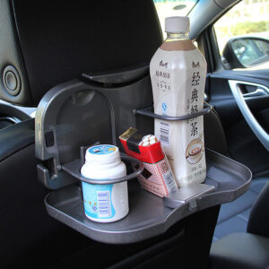 New Folding Auto Car Back Seat Table Drink Food Cup Tray Holder Stand Desk