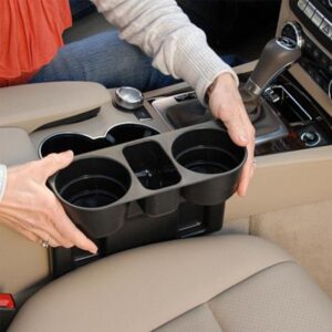 Universal Auto Car Seat Seam Drink Cup Holder Phone Bottle Storage Organizer