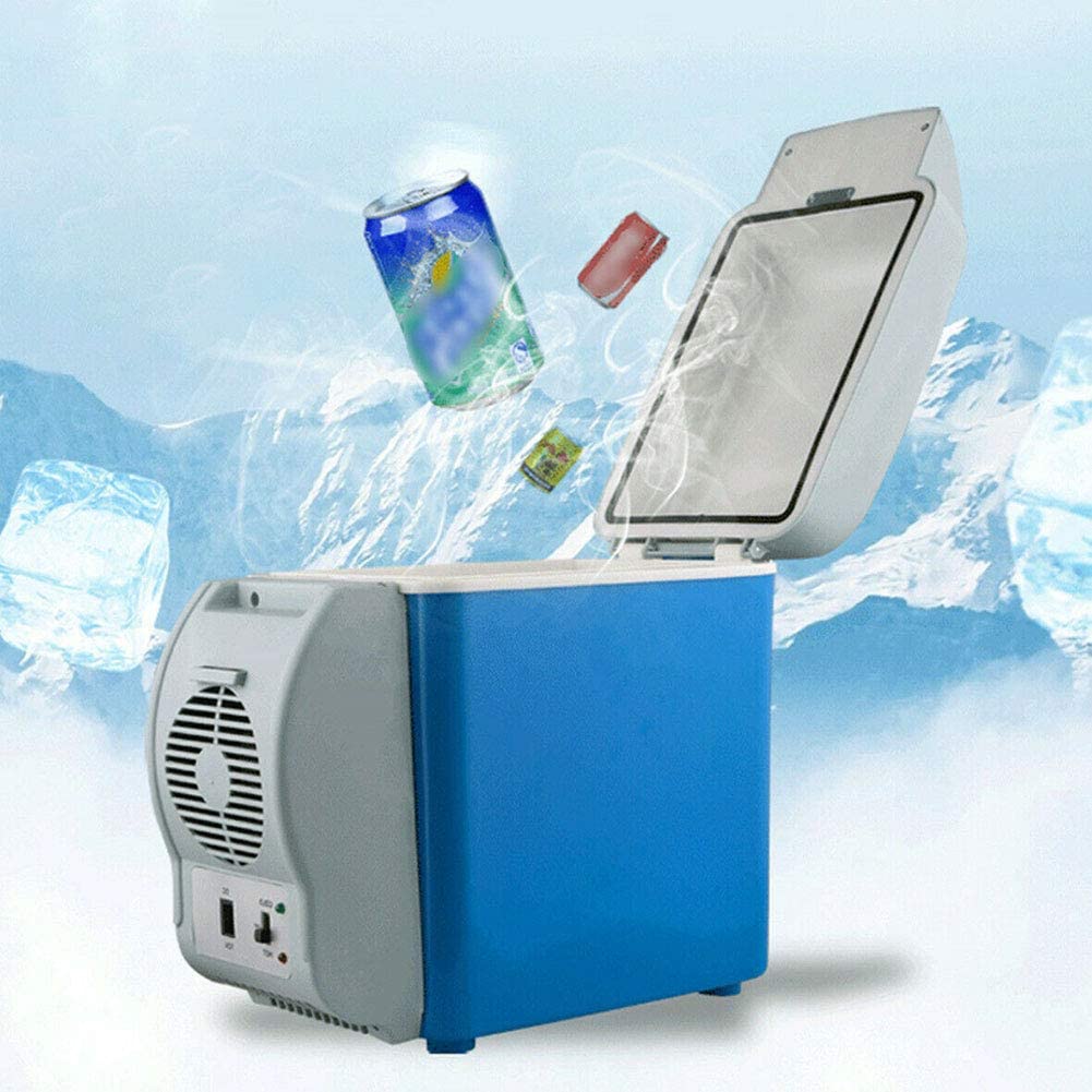Portable Car Refrigerator 12V 7.5L Mini Fridge For Cooling & Warming in  Travel