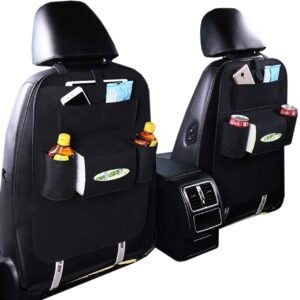 Car Auto Seat Back Organizer Holder Phone Ipad Travel Storage Bag Hanger Multi-Pocket Storage
