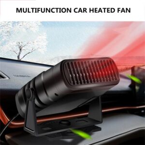 Car Heater Electric Cooling Heating Fan Portable Electric Dryer Windshield Defogging Demister Defroster