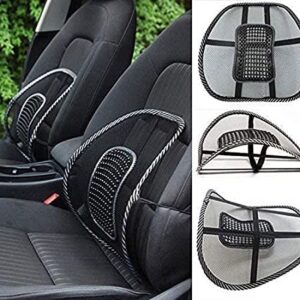 Seats Waist Rest Cushion Chair Back Support Car Home Auto Lumbar Cooling Pillow Massage