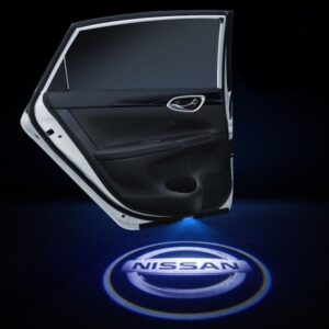 Nissan Car Door Shadow LED Lighting Logo Projector Welcome Lights (1 Pair)