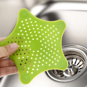 Sewer Filter Starfish Silicone Anti-blocking Kitchen Drain Sink Strainer Hair Stopper Bath Catcher