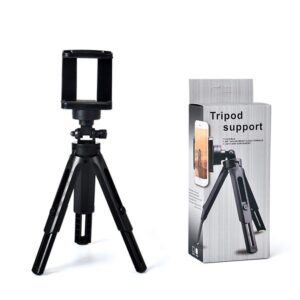 Mini Tripod Universal for Digital Camera & All Mobile Phones- Black