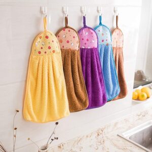 Pack Of 5 – Super Absorbent Hanging Kitchen Towel