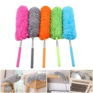 Microfiber Duster Cleaning Telescopic Handle Feather Extendable Brush