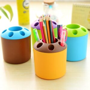Washroom Accessories Candy-Colored Multi-Purpose Toothbrush Holder