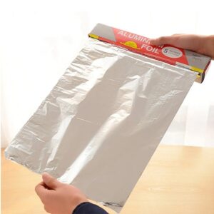 Paper Aluminium Foil for Food Wrapping – Paper Foil (White Paper on one Side and Aluminium on The Other Side)