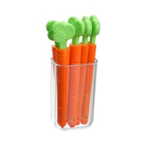 Sealing Clips, Multi Purpose, Food Bag Clips Carrot Shape for Household for Kitchen
